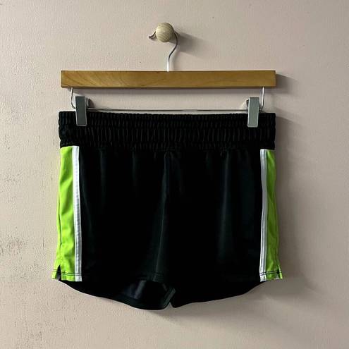 Xersion  Black & Green Stripe Athletic Shorts