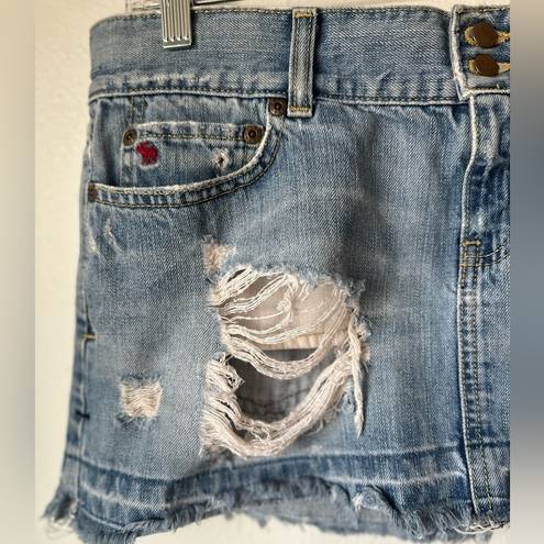 Abercrombie & Fitch Vintage Label  Mini Denim Skirt