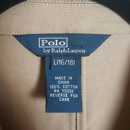 Polo  Ralph Lauren Tan Cotton Blazer