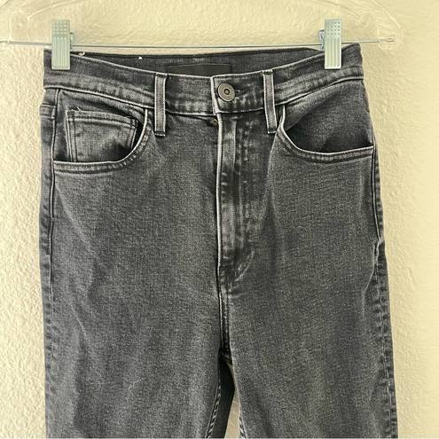 3x1  NYC High Rise Frayed Hem Ankle Length Skinny Jean Sz 26