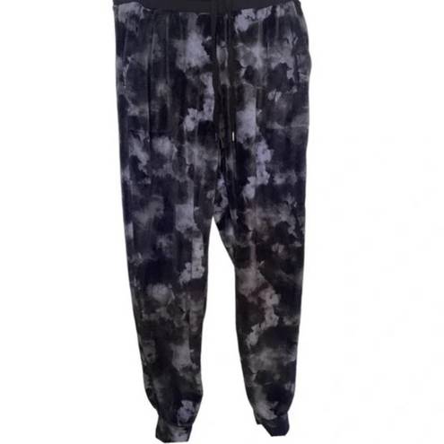 Three Dots  velour Jogger with pockets  size small