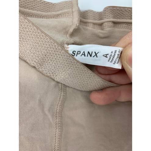 Spanx  Shapewear Women's Size A Power Panties Mid Thigh Shorts Undergarment Nude