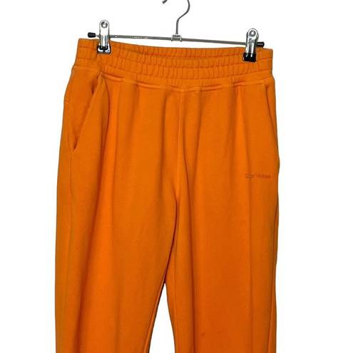 Outdoor Voices  Nimbus Sweatpants Classic Cotton Heavyweight Orange Womens Sz XS