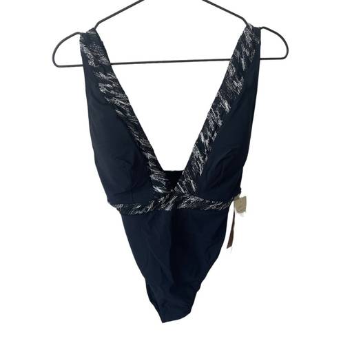 Gottex New!  Lurex-Trimmed One-Piece Swimsuit