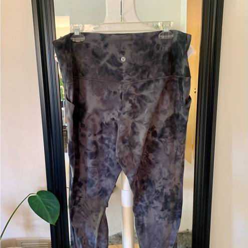 Lululemon  Align High Rise Tie Dye Leggings