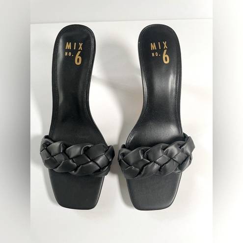 mix no. 6  Elandra Black Sandal Size 9.5 New