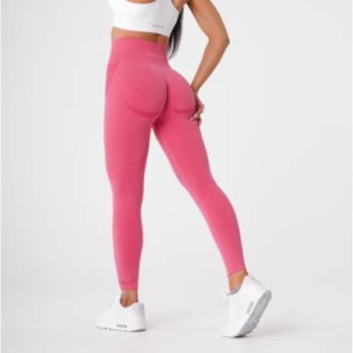 NVGTN Contour Seamless Leggings Tights Hot Pink