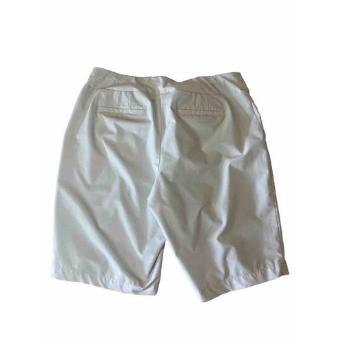 Chico's  Zenergy size 14* White shorts Polyester Spandex Utility Shorts Bermuda