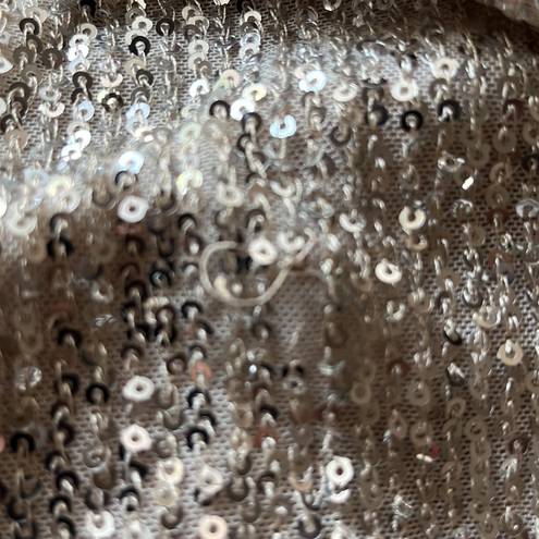 SO Juniors'  Sequin Cutout Shoulder Mini Dress, Size M -NWOT