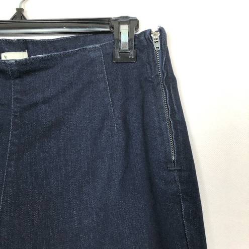 A New Day  High Rise Dark Wash Ankle Zip Jeggings Size 8