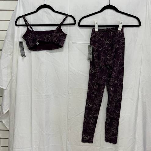 Mulberry NWT Stori Wonder Light Support Sports Bra & Perseverance Tight Set  2