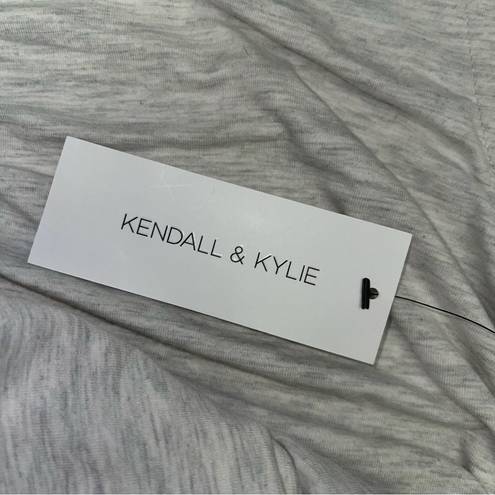 Kendall + Kylie  | NWT Grey Ruched Sleeveless Bodycon Dress