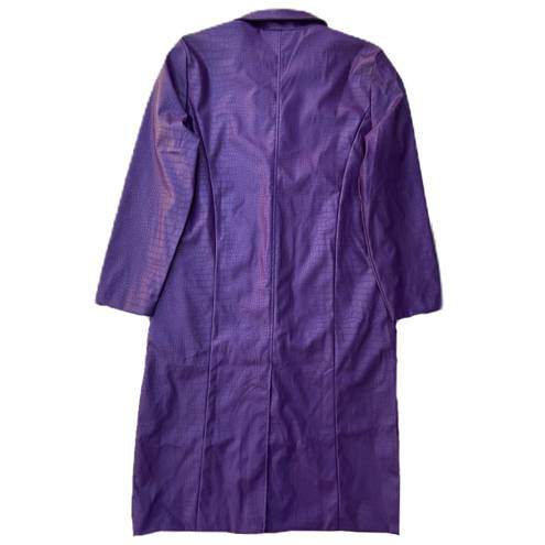 Spirit Halloween Suicide Squad Joker Purple Halloween Crocodile Trench Coat