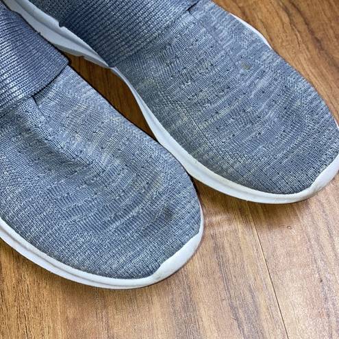 Avia  7.5 gray high top slip on sneakers