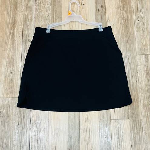 32 Degrees Heat 32 cool black active skort