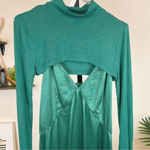 n:philanthropy  Cressida Jumpsuit	Emerald Green