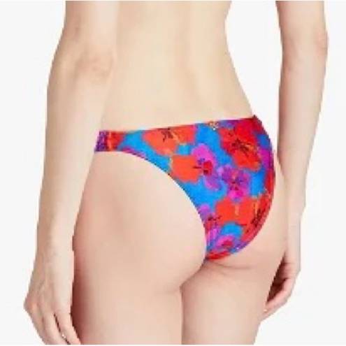 Vix Paula Hermanny  Mabel Riviera Bikini Bottoms Blue/Red Multi Medium NWT