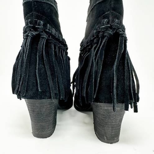 sbicca  'Sound' Fringe Suede Bootie 8