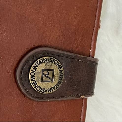 Stone Mountain  Leather Wallet Brown Larger Size