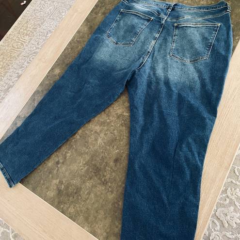 Arizona Jean Company Arizona highest rise semi relaxed fit with tapered leg mom jeans