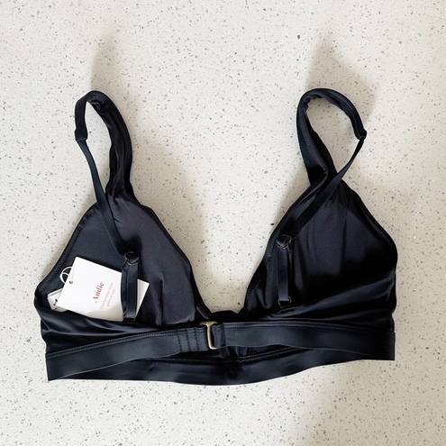 ANDIE  The Tahiti Bikini Top Black Size Small