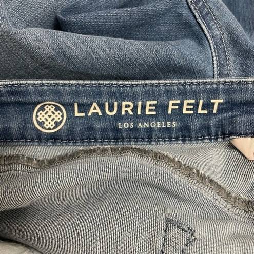 Daisy Laurie Felt Jeans  Denim Flare Medium Wash Bellbottom Flares Women’s Size 6