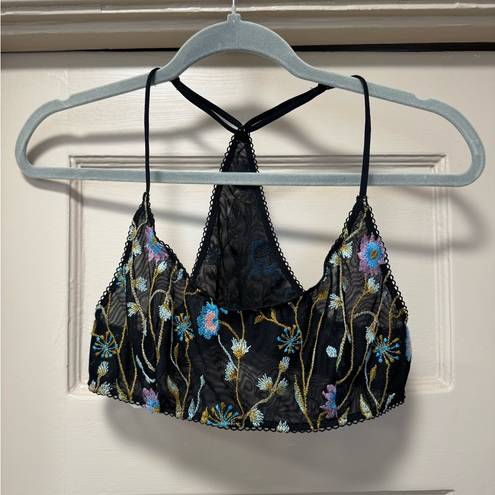 Free People So Into You Embroidered Bralette