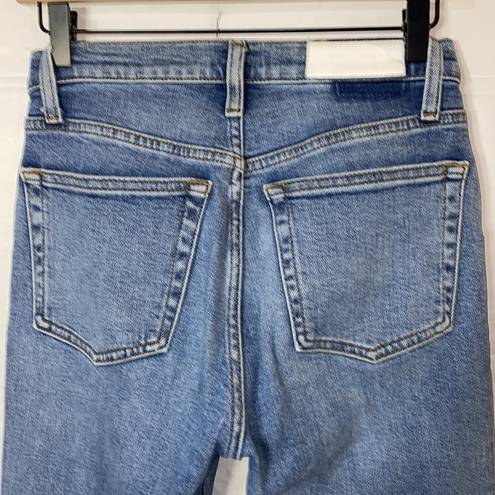 RE/DONE  90’s High Rise Ankle Crop Jeans Size 25