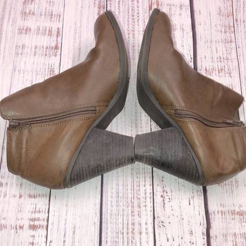 MIA  brown booties size 10