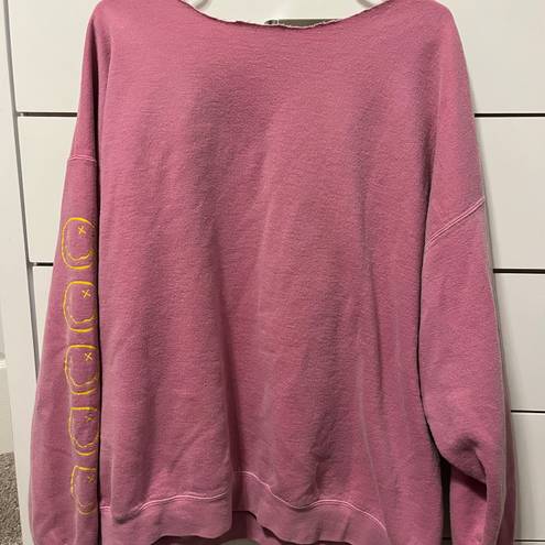 Nirvana Pink Graphic Crewneck Size M