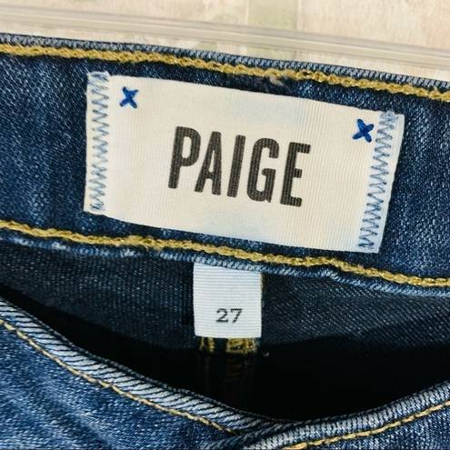 Paige  Verdugo Ankle Skinny Jeans Nottingham Wash