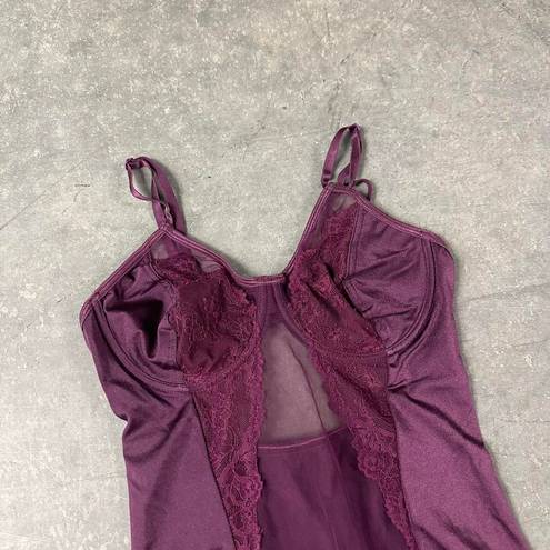 One Piece Eggplant Purple Coquette  Lingerie