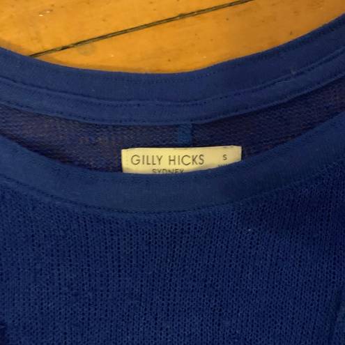 Gilly Hicks  Knit Blue Tunic