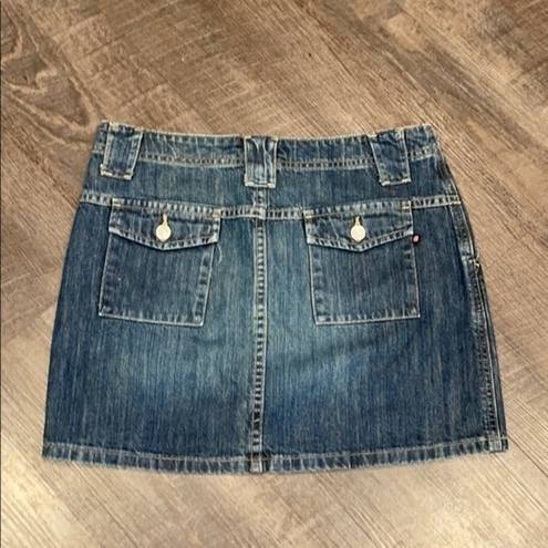 Polo  jeans company denim mini skirt