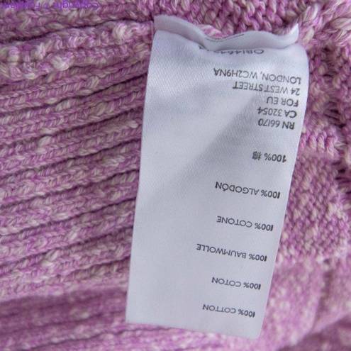 Free People NEW  100% cotton Declan Romper Sweater Set purple, size S