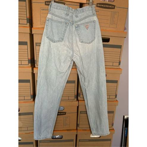 Guess by Marciano 80s Classic Stonewash Skinny Jeans- Vintage 26 Womens