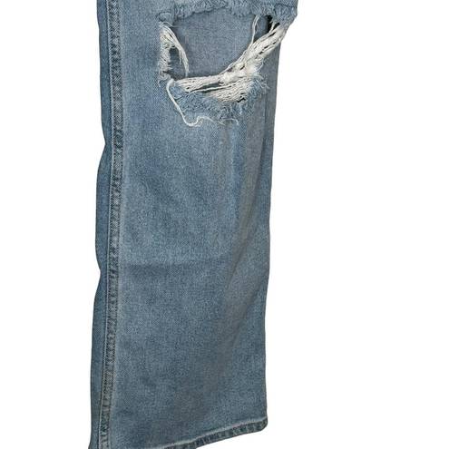 Hollister  Women's Jeans Vintage Stretch Ultra High-Rise Dad Denim Blue Sz. 25