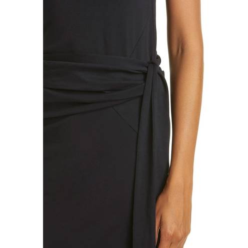 Vince Black Pima Cotton Sleeveless Dress Size Medium