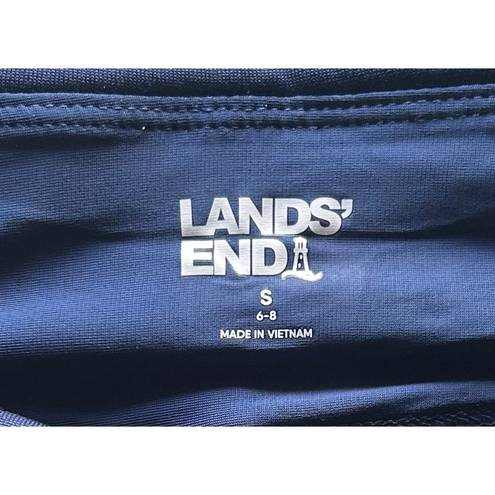 Lands'End New  Women Blue Navy   Long Yoga Pants Small