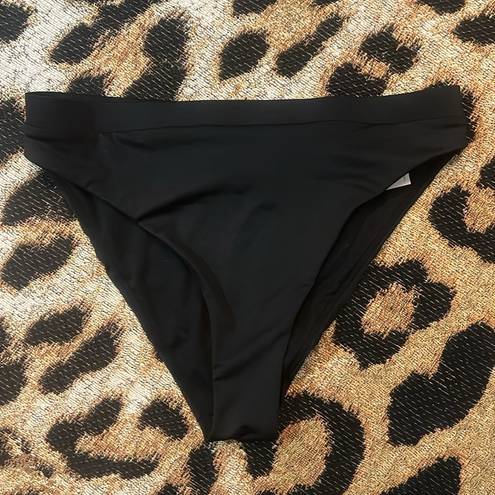 Nike NWT  swim black bikini bottom