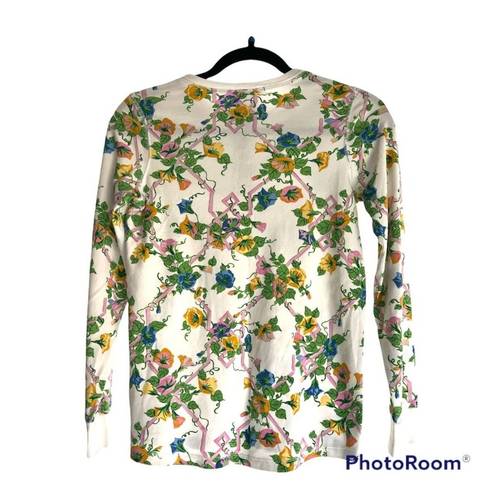 Krass&co The Beaufort Bonnet  floral long sleeve pajama shirt Size XS