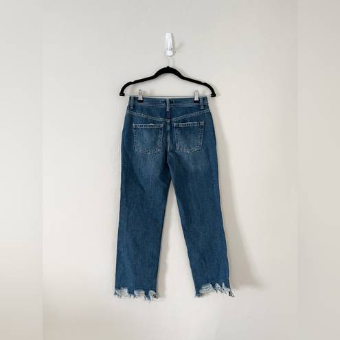 We The Free NWT FREE PEOPLE Maggie Mid Rise Straight Jeans Size 25