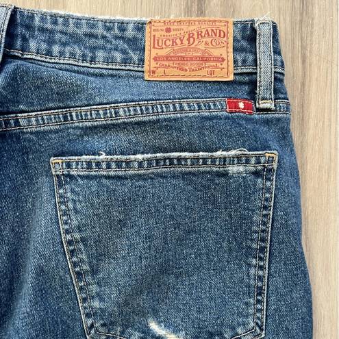 Lucky Brand  8/29 High Rise Tomboy Distressed Jeans