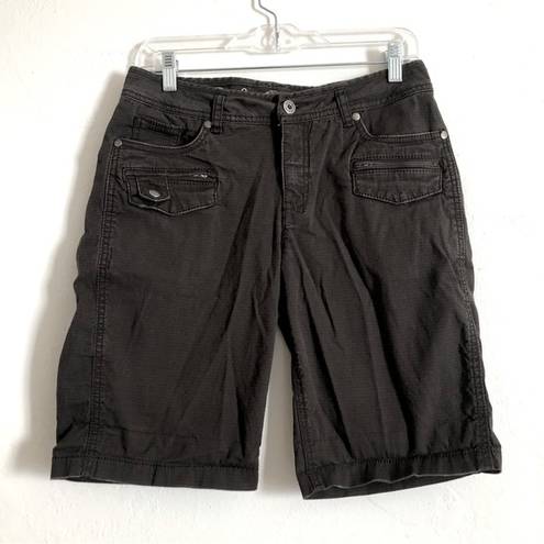 Bermuda ZENIM DARK GRAY CARGO  SHORTS