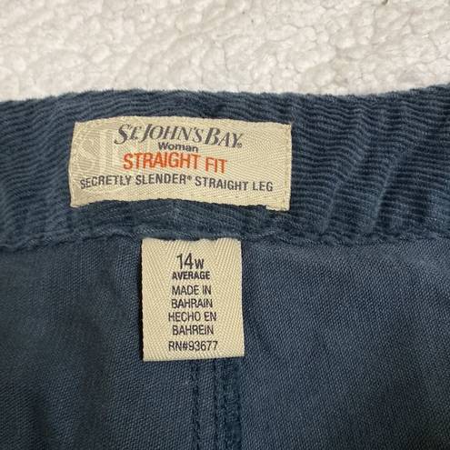 St. John’s Bay  Corduroy Pants(Size 14W)