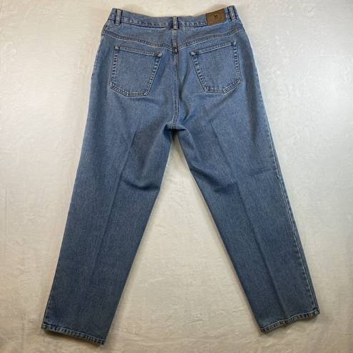 Krass&co Lauren Jeans . Ralph Lauren Womens Sz 14W Straight Leg medium wash Jean