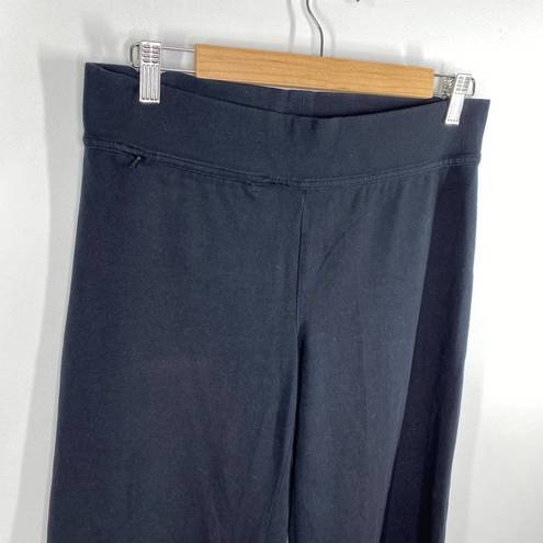 Lands'End  Solid Black Pull On Stretch Yoga Pants Women's Size X-Small XS