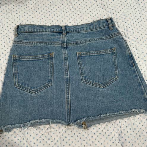 jean mini skirt Size M