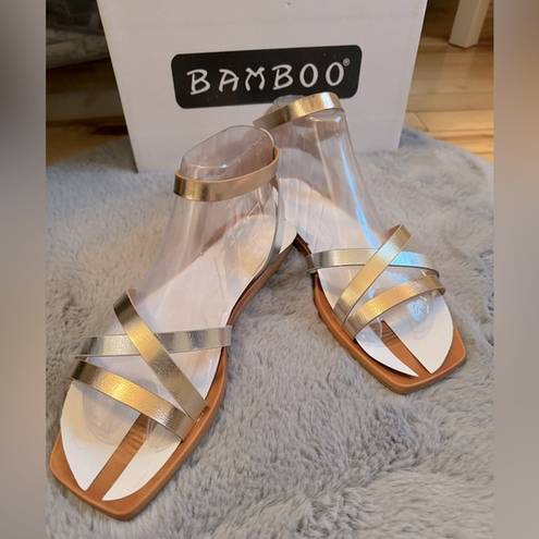 Bamboo 🩶💛 NIB  sandals “Earthdance” size 7.5