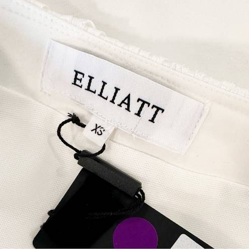 Elliatt  Chaebol One Shoulder Mini Dress Ivory Size XS